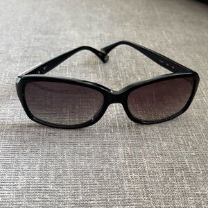 Michael Kors Black Women's Rectangle Sunglasses